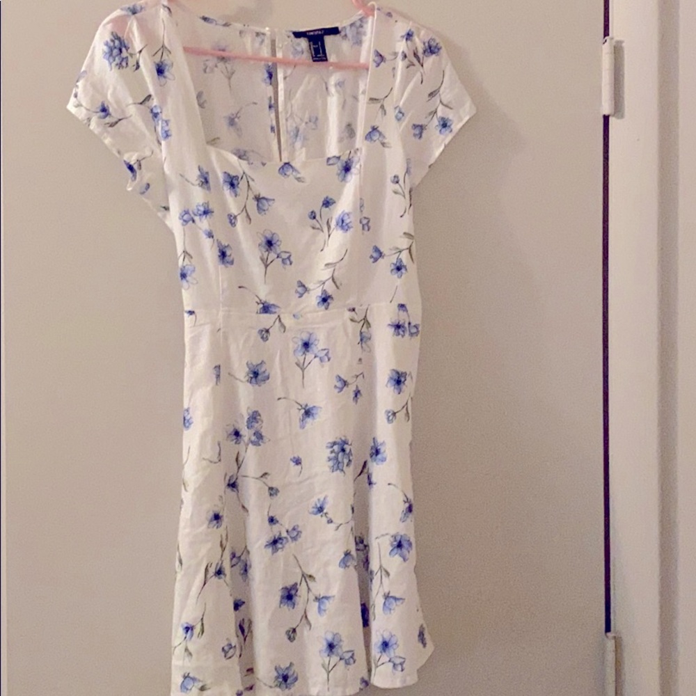Floral print dress